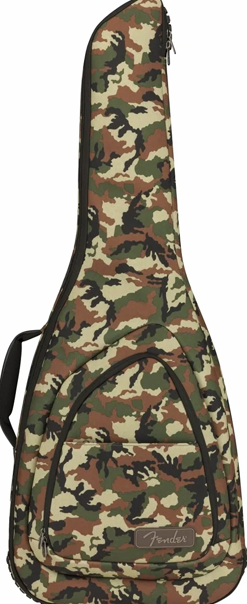 Fender FE920 Camo Electric Guitar Gig Bag, Woodland Camo