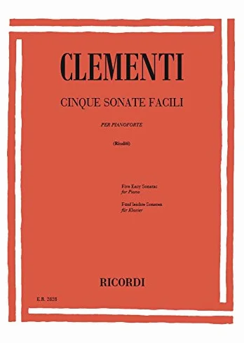 Muzio Clementi-5 Sonate Facili