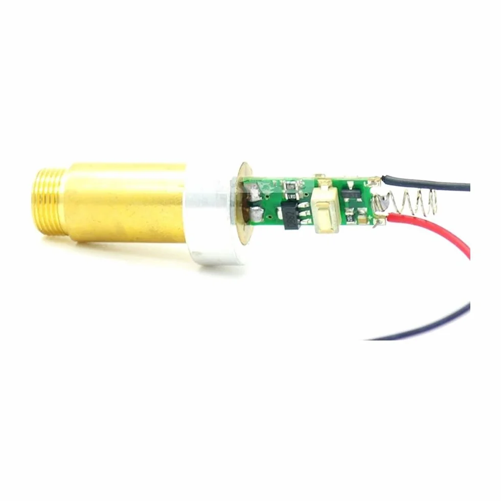 Alta potenza 1W 445nm Modulo laser blu 1000mw w/dissipatore di calore & 6.7V~7.5V