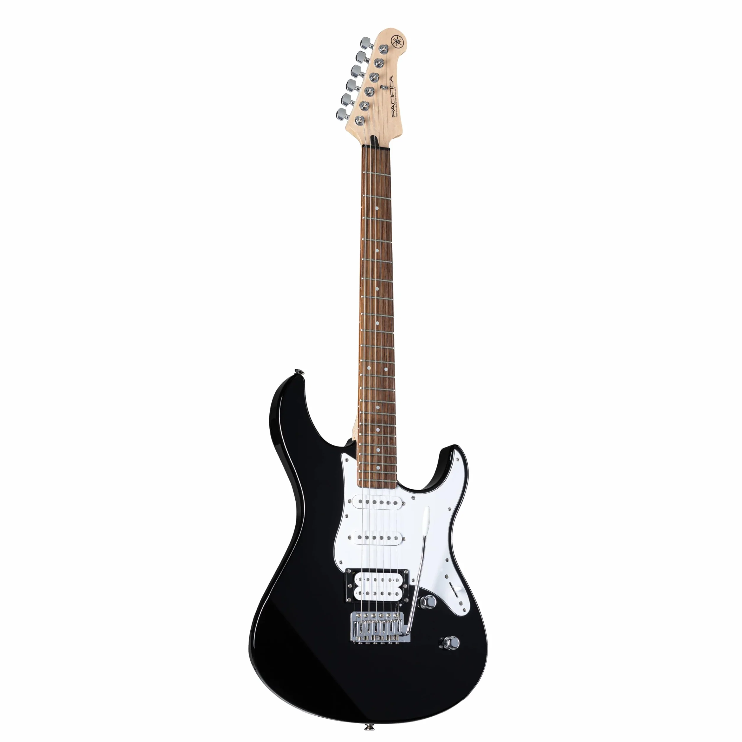 Yamaha Pacifica 112V chitarra elettrica per principianti e avanzati, con due lezioni online con un insegnante della Yamaha Music School, in Nero