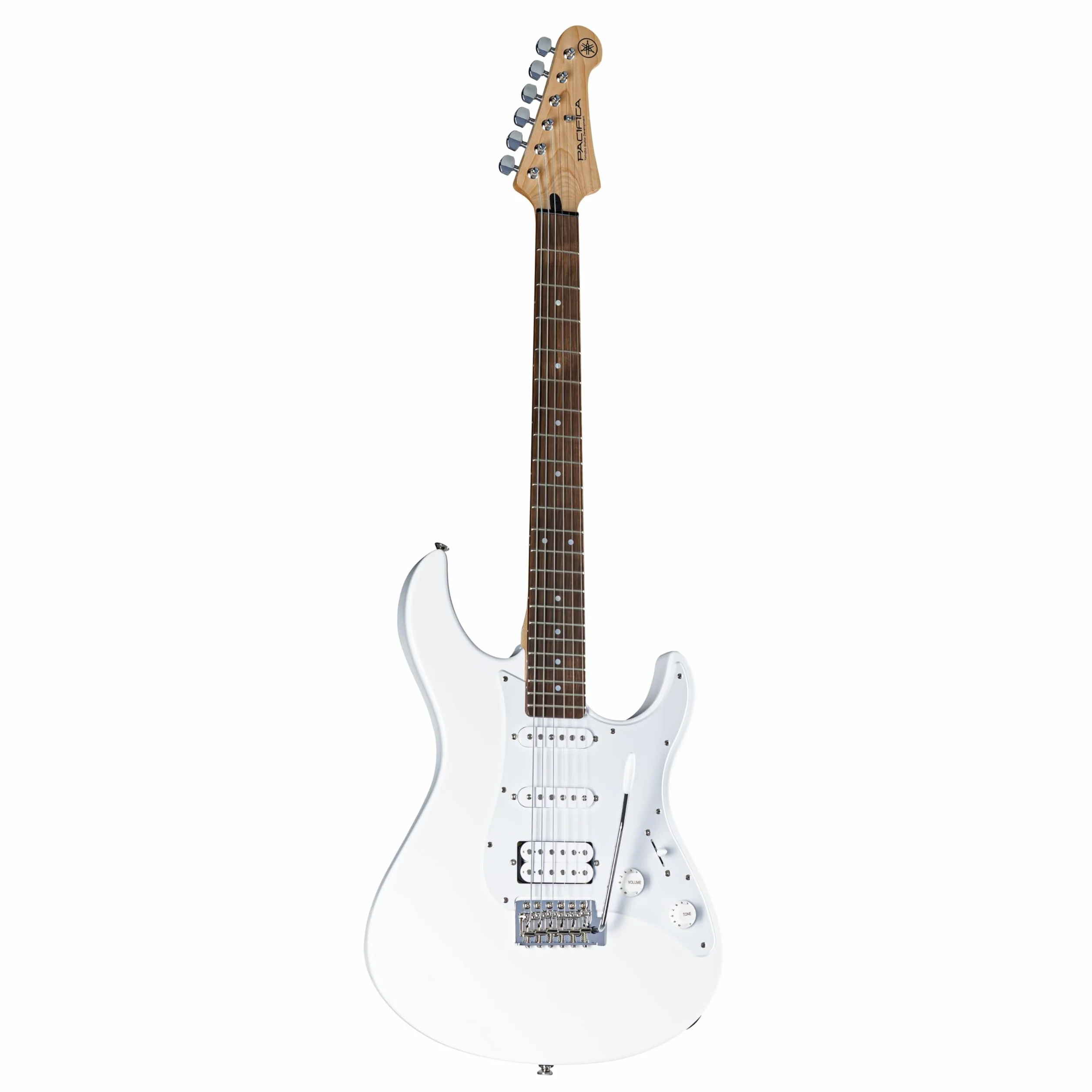 Yamaha Pacifica 012 Chitarra Elettrica - Chitarra 4/4 in Legno (64,77 cm, scala da 25,5") - 6 Corde, Selettore Pickup a 5 posizioni, Bianco Vintage