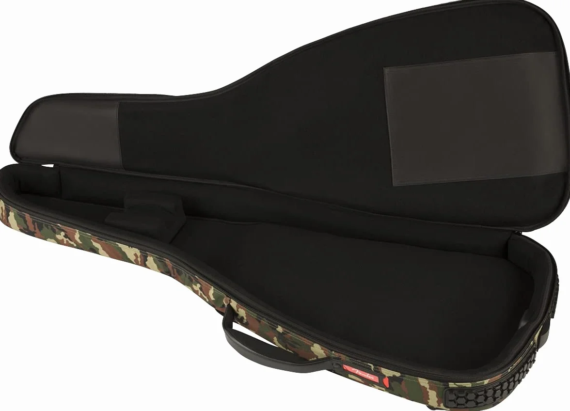 Fender FE920 Camo Electric Guitar Gig Bag, Woodland Camo