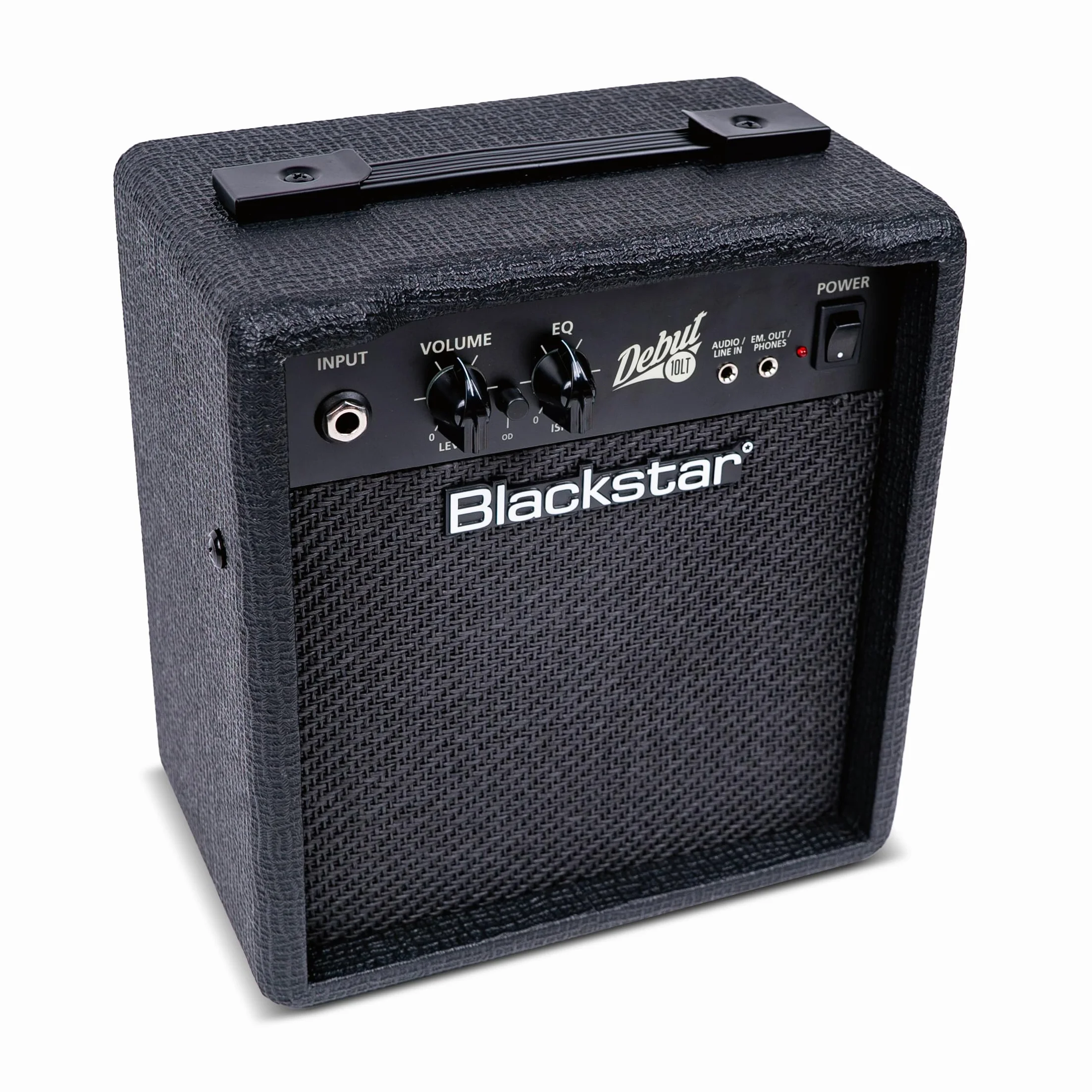 Blackstar Debut 10 LT Chitarra elettrica Amplificatore combo da 10 Watt Perfetto per principianti, Controlli volume ed EQ per esercitazioni domestiche, Ingresso audio e uscita emulata/Cuffie