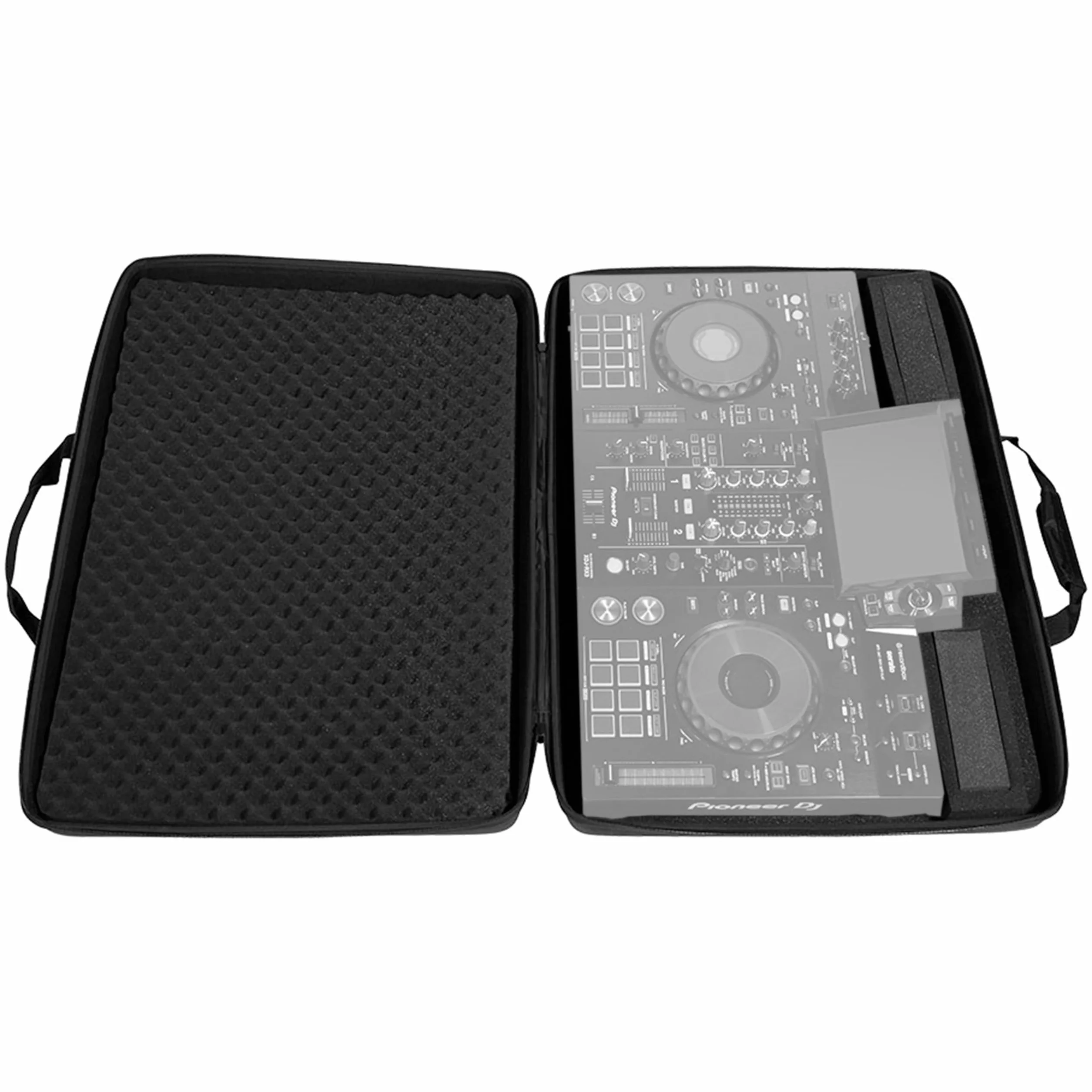 Walkasse W-MCB-XDJRX3 Valigia DJ EVA Pioneer XDJ-RX3 nera (Shoulder Bag), Nero, De mano, Valigia EVA Hardcase