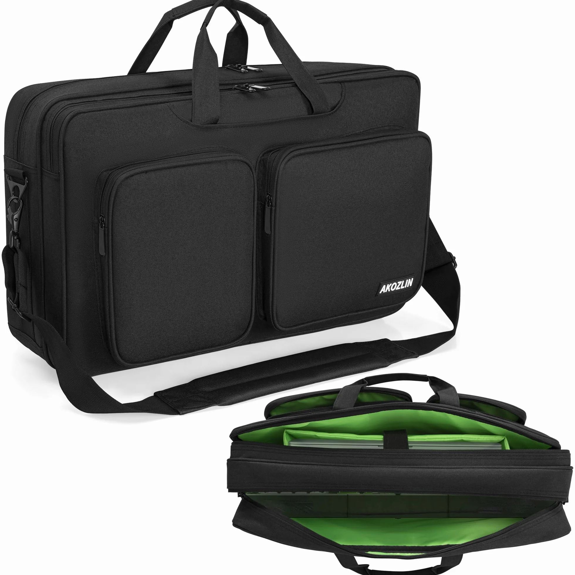 AKOZLIN Custodia da trasporto per Pioneer DDJ DJ Lite SB 2 3 SB2 DJ 400 RB/SR Borsa da viaggio nera, 31.3"×12.6"×