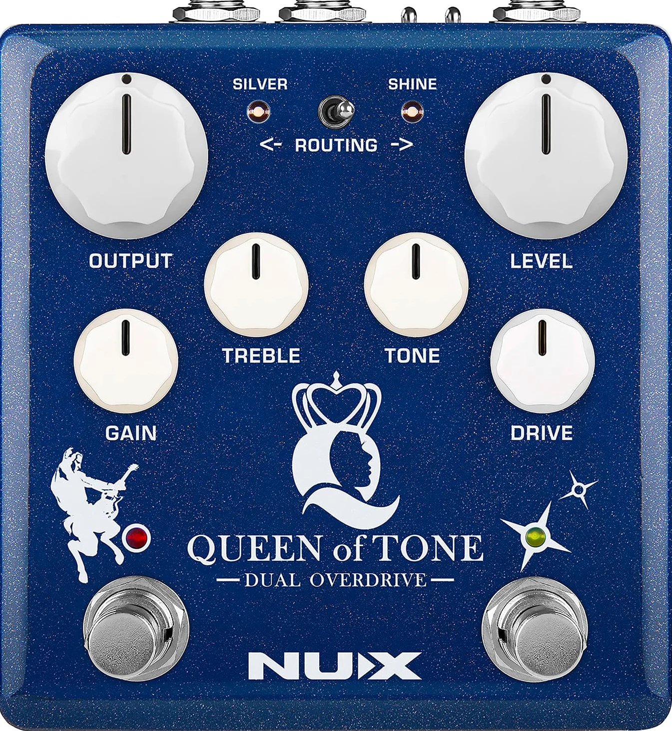 NUX | Queen of Tone Dual Stacked Overdrive Pedal