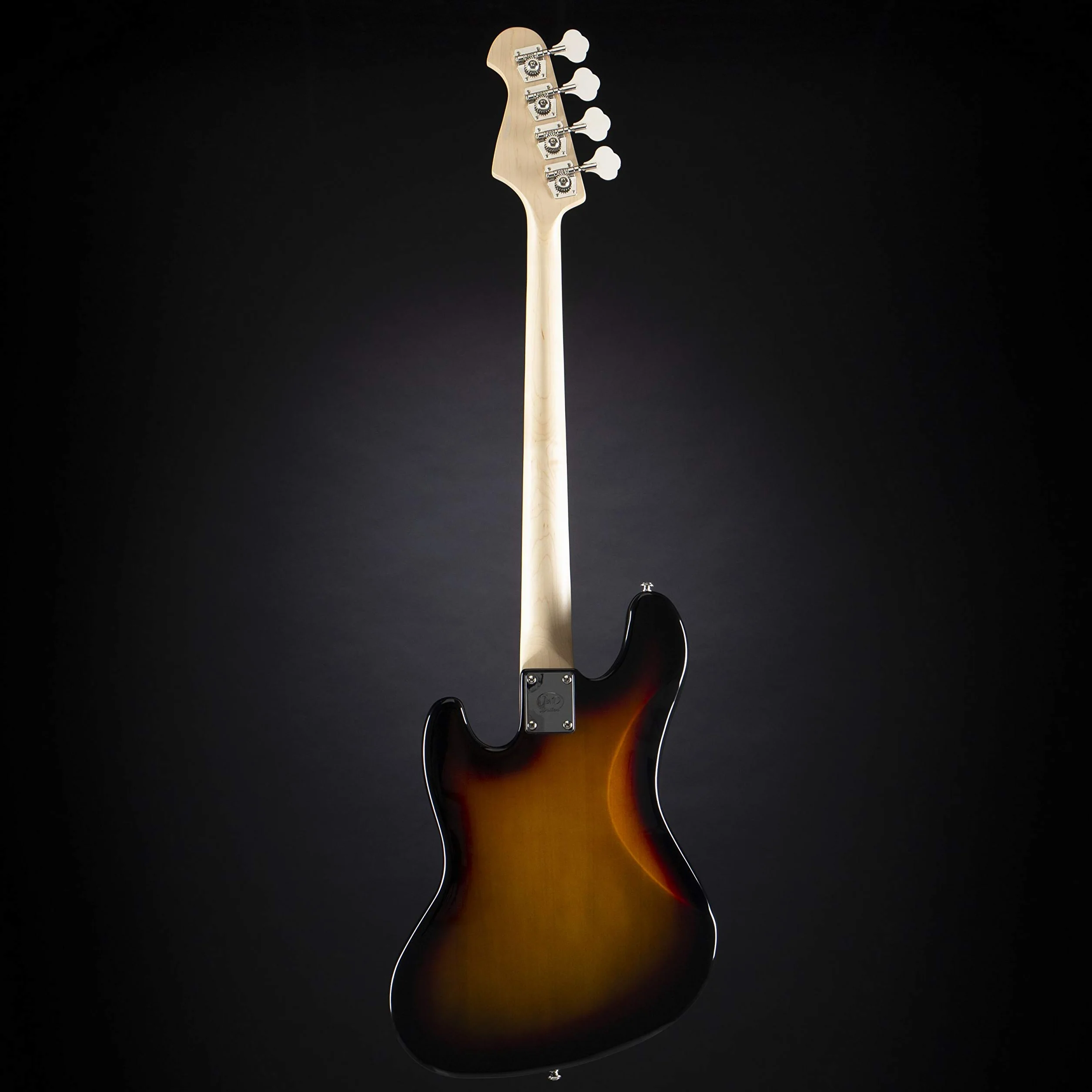 J & D JB-3TS Electric Bass (3-Tone Sunburst) - Basso elettrico a 4 corde