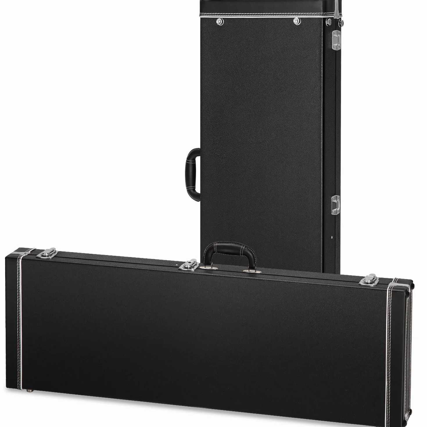 CAHAYA Custodia Rigida per Chitarra Elettrica Brosa per Chitarre Elettriche ST Astuccio con Imbottitura Spessa di 25mm con Serratura e 2 Chiavi CY0342