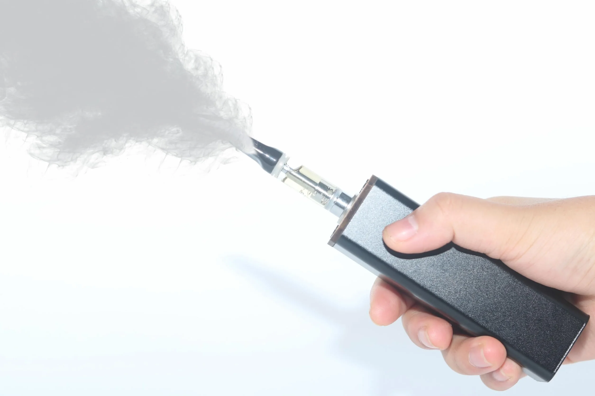 Macchina del fumo portatile, macchina per nebbia per esterni a batteria con telecomando senza fili per DJ Party Disco Wedding Halloween, Regalo (nero sottile)