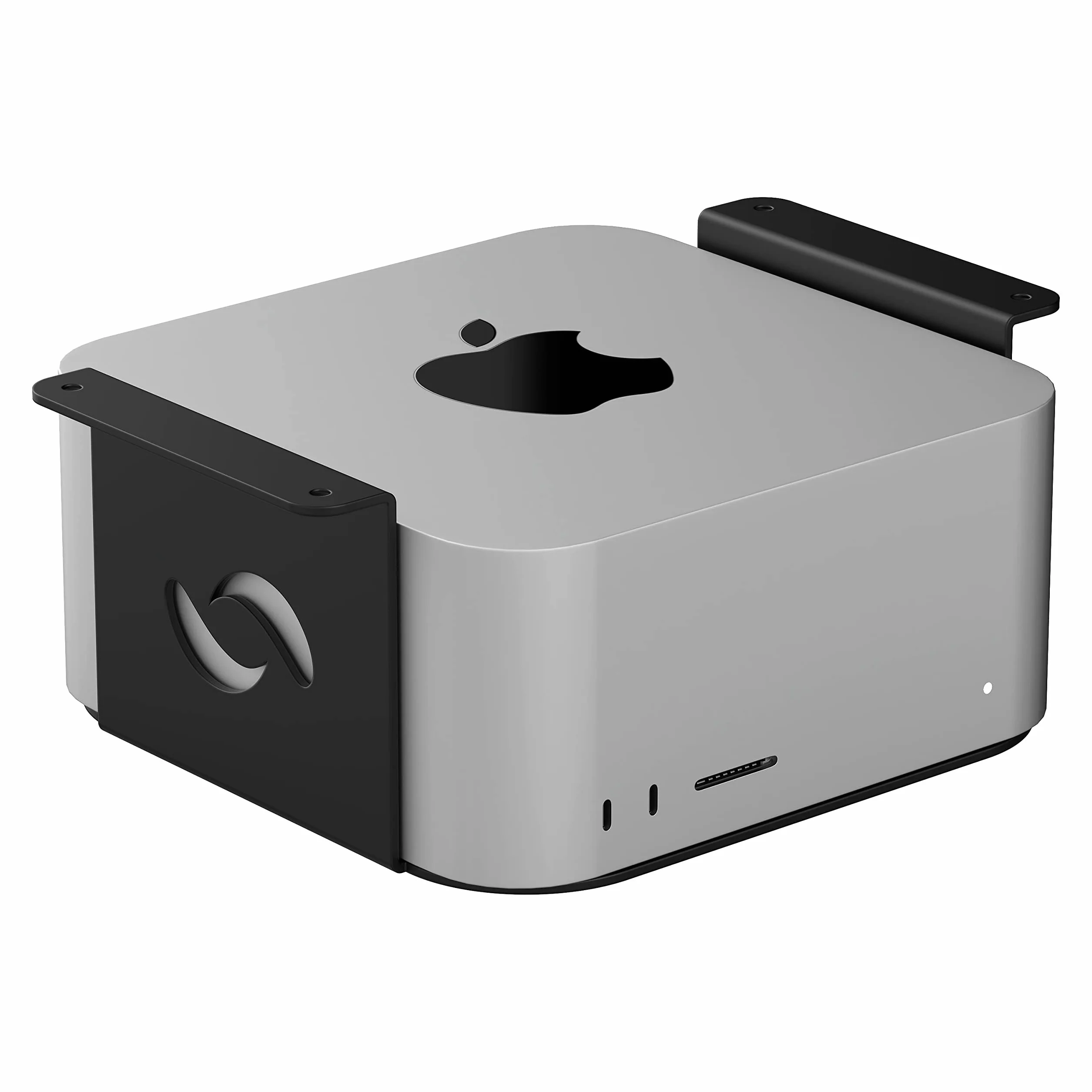 HumanCentric Supporto da scrivania compatibile con Mac Studio Mount, Proteggi o nascondi il tuo Mac Studio sotto la scrivania con un supporto, supporto da scrivania per Apple Studio Mount