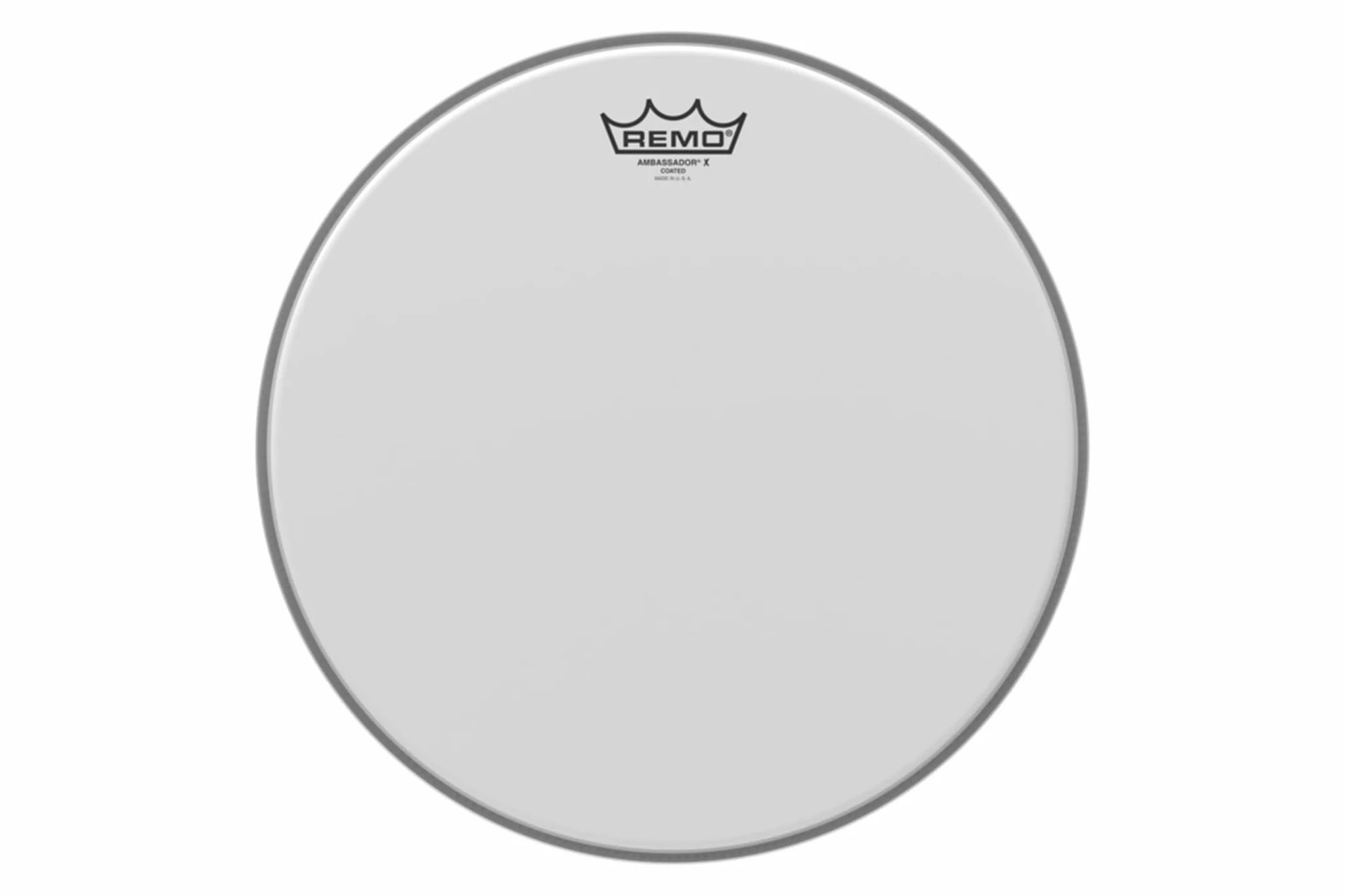 Remo pelle per batteria Ambassador X bianca sabbiata 14" AX-0114-00