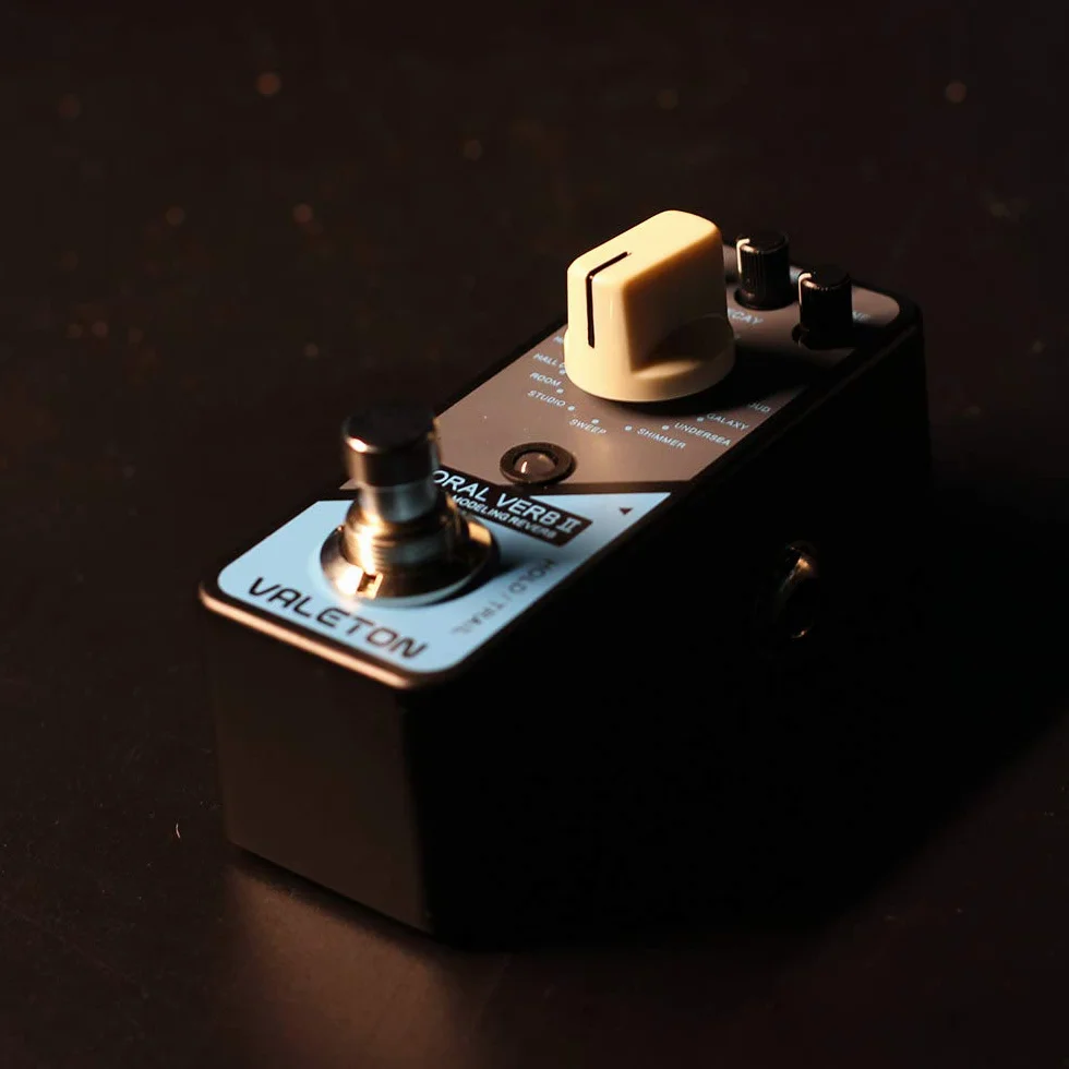 Valeton Pedale effetti per chitarra Coral Verb II Digital Reverb