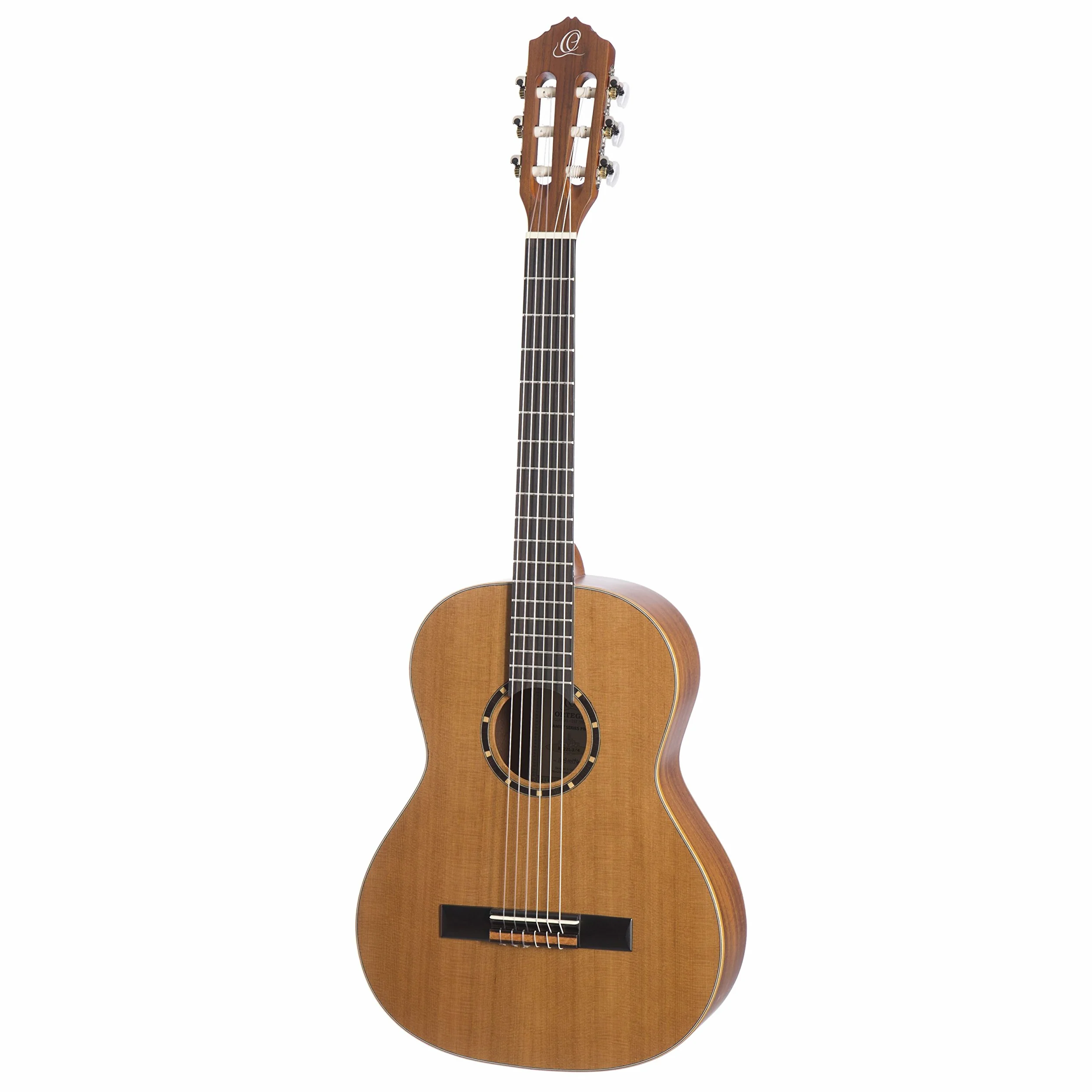 Ortega Guitars Chitarra Concerto per Mancini Misura 3/4 - Serie Family - include Gig Bag - mogano/top in cedro (R122L-3/4)