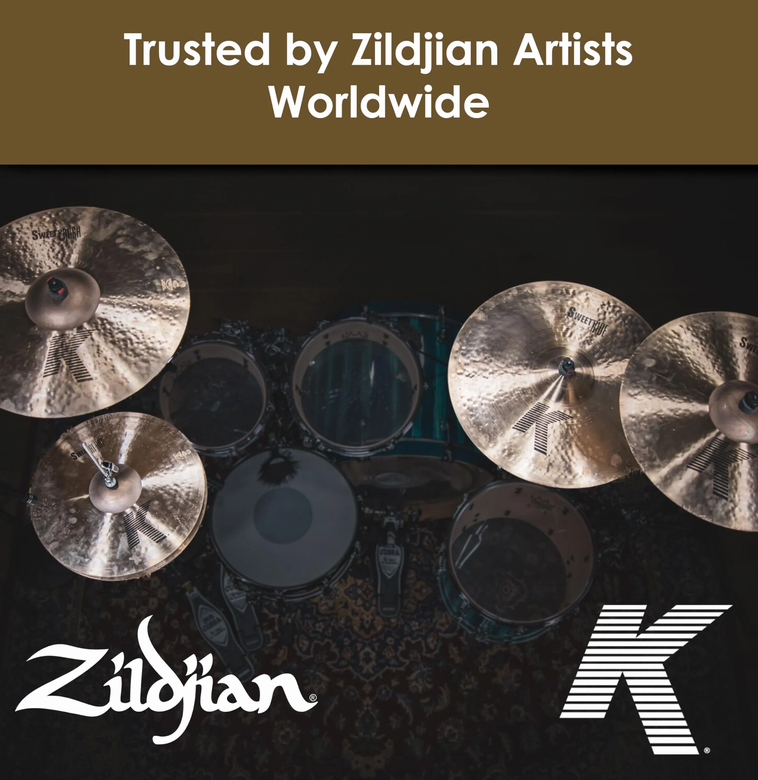 Zildjian K0930 Custom Dark Splash 8"