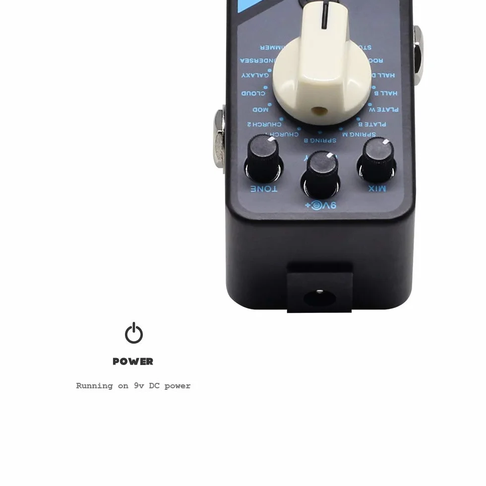 Valeton Pedale effetti per chitarra Coral Verb II Digital Reverb