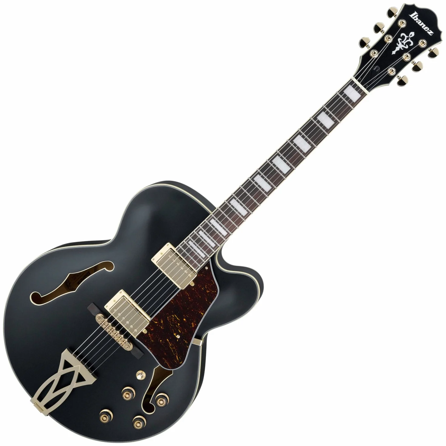 Ibanez Artcore AF75G-BKF Black Flat - Chitarra semiacustica