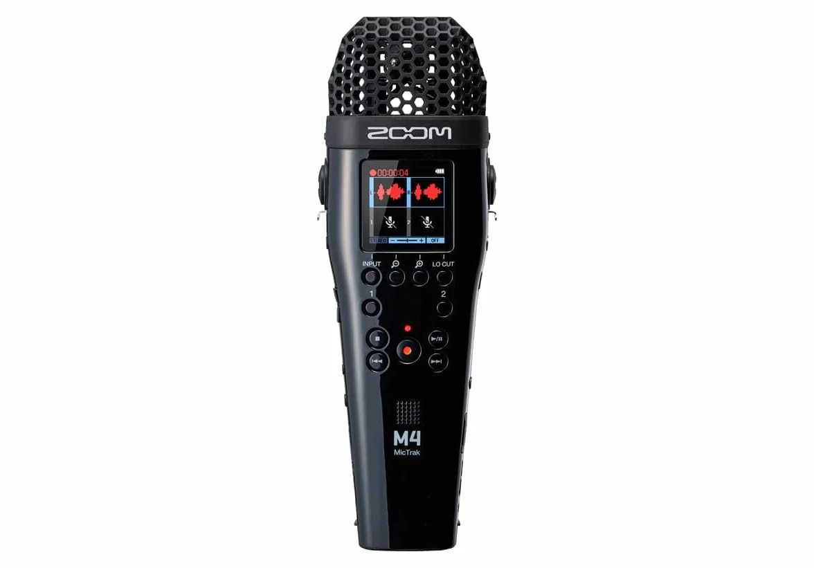 Zoom - M4 MICTRAK - Registratore a 4 canali in formato microfono Handheld