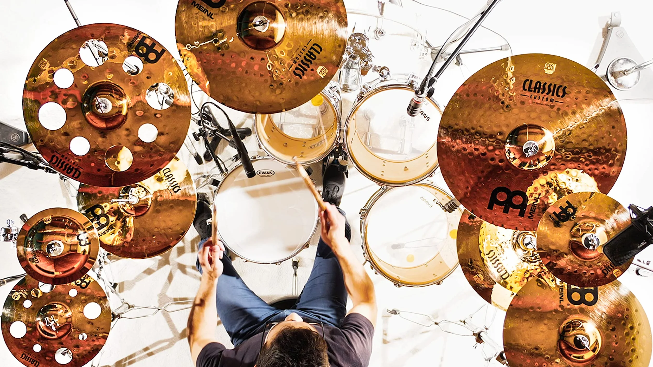 Meinl Classics Custom HiHat 14" CC14MH-B, Medium - HiHat