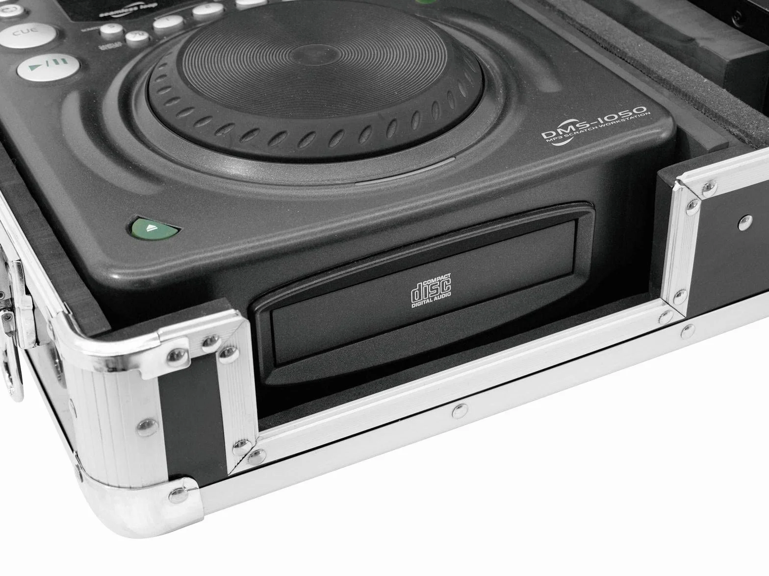 ROADINGER 30125342 Digi-1 consolle universale con 2 x CD/1 x M-10, colore nero