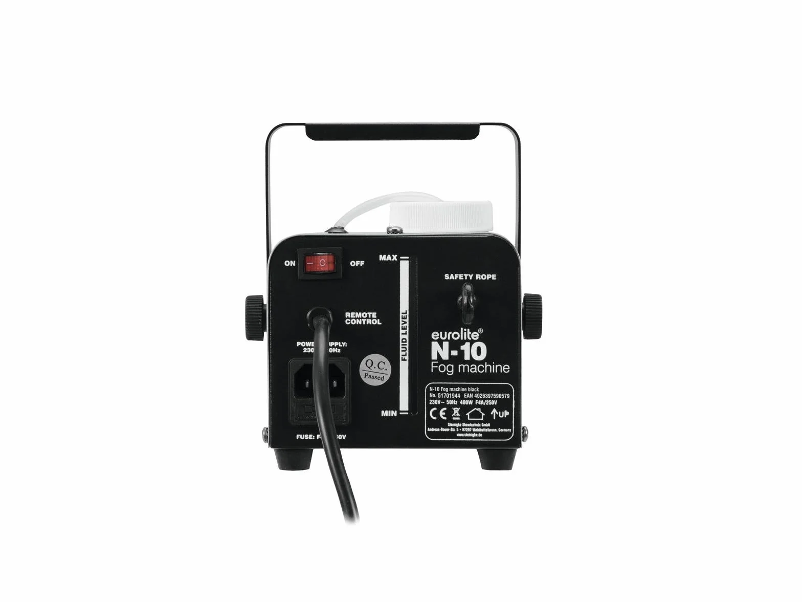 EUROLITE N-10 macchina del fumo nero