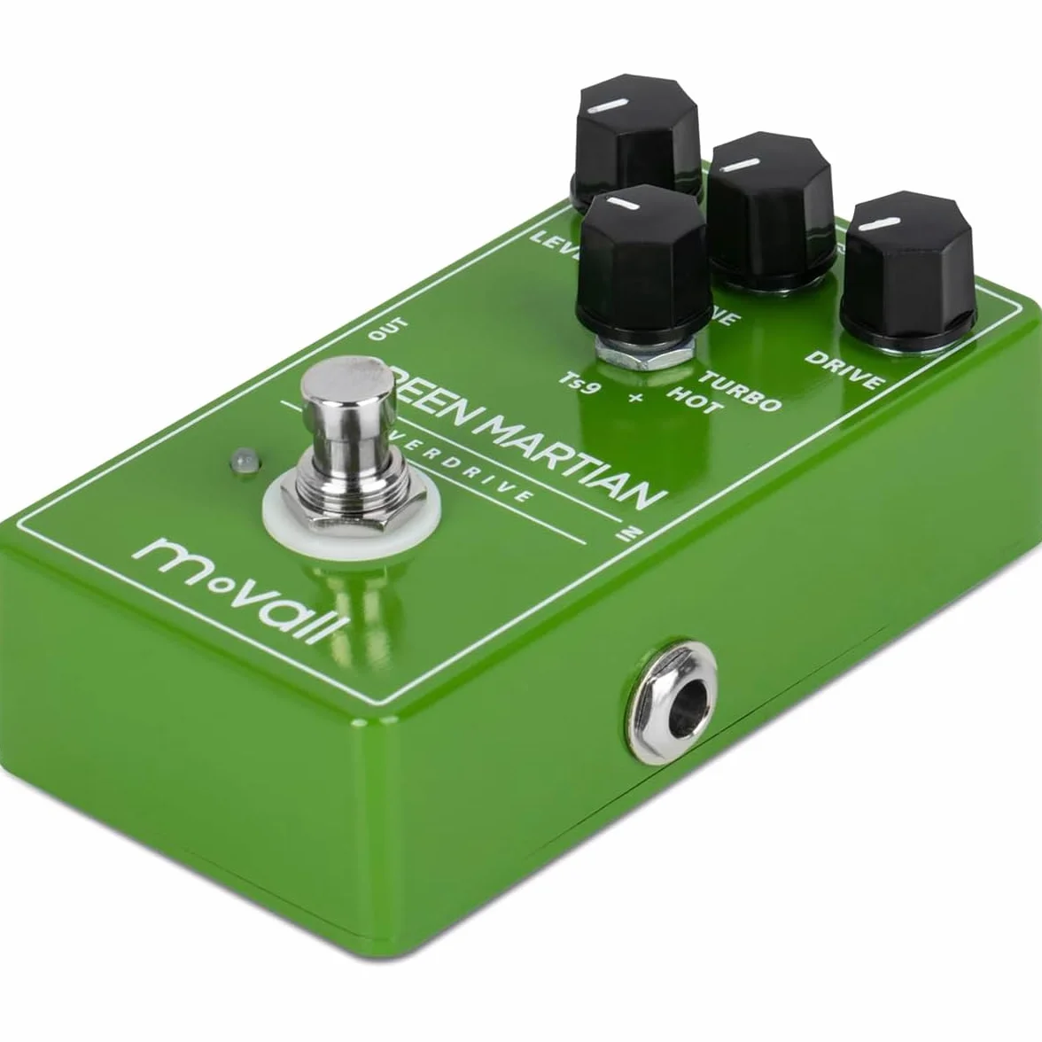 MP-105 - Green Martian overdrive, pedale per chitarra overdrive basato su TS a 4 modalità