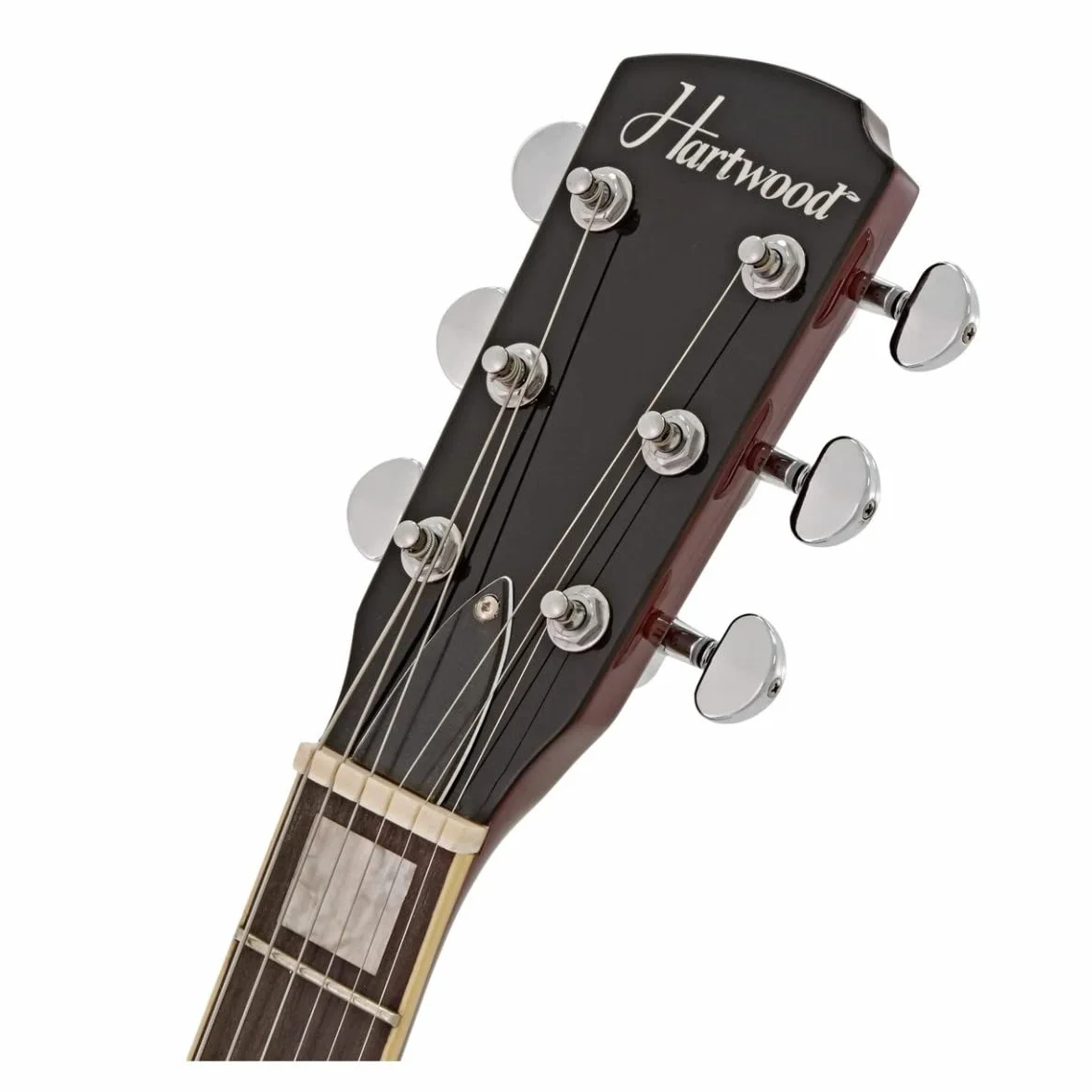 Hartwood Novella Chitarra Elettrica Hollowbody Jazz Vintage Sunburst