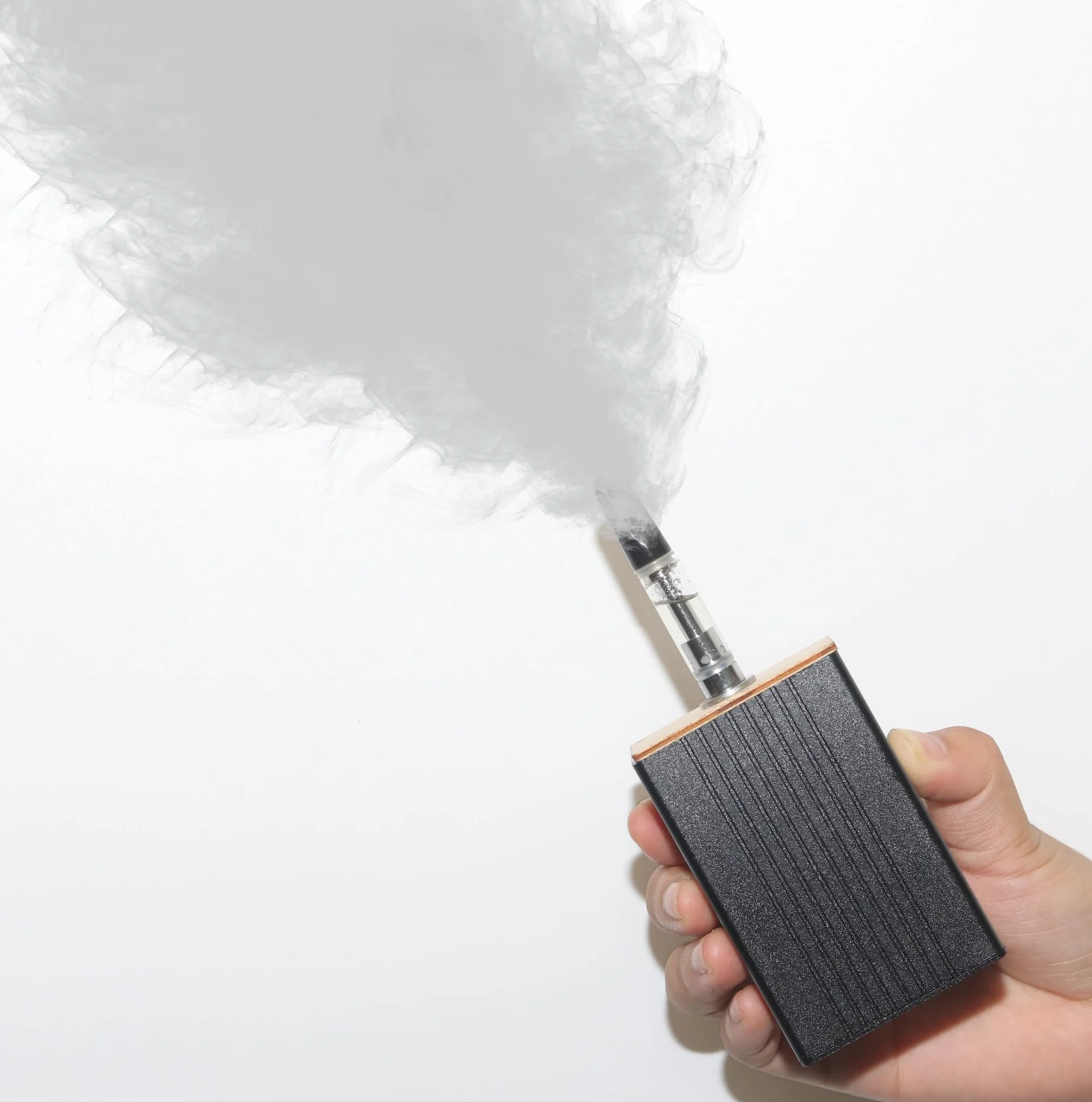 Macchina del fumo portatile e leggera con telecomando, per feste all'aperto, DJ, palcoscenico interno (regalo nero)