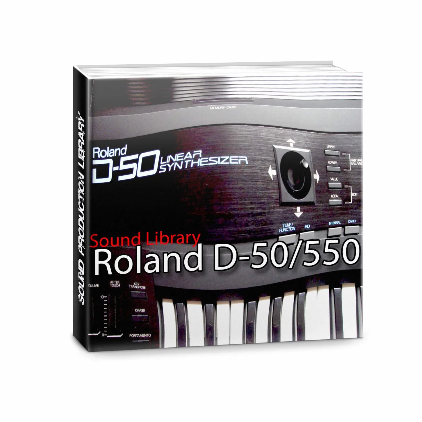 per ROLAND D-50/550 estesa grande fabbrica originale e NUOVA libreria di suoni creata e editor