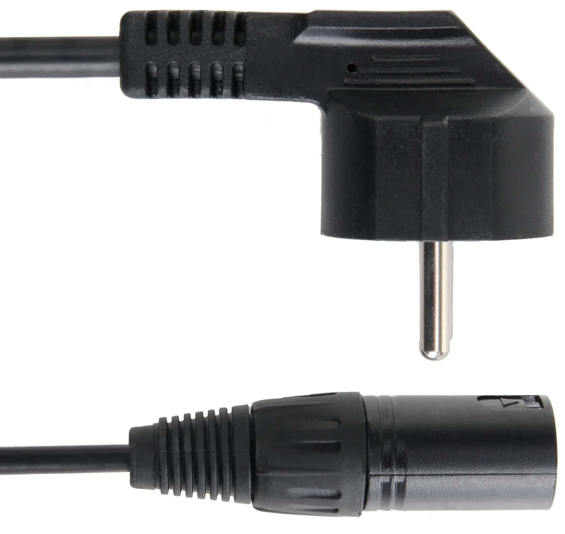 Pronomic Stage EUPPD-15 Cavo Ibrido Compatibile Schuko/Powercon + DMX 3 Poli, 15m (ideale per cablaggio di effetti luce e illuminazione da palco)