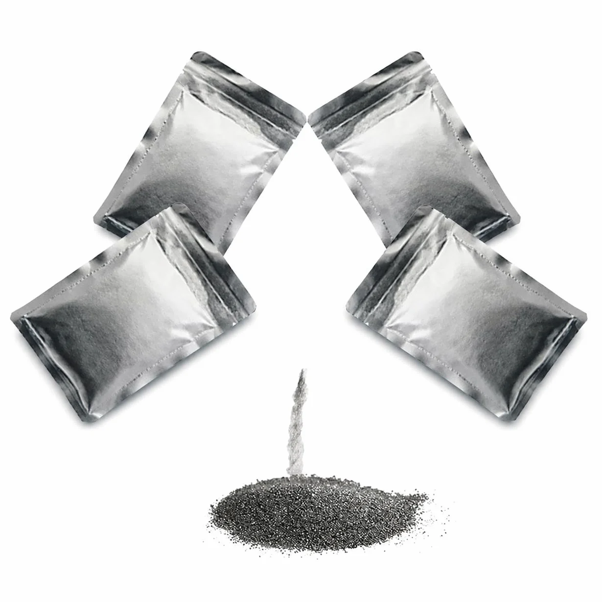 Polvere per Sparkular, 200 gr, Uso Indoor e Outdoor, Categoria 1, Effetti Speciali per Spettacoli ed Eventi (4 BUSTINE DA 200GR)