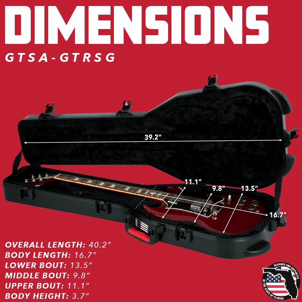 Gator Cases - GTSA-GTRSG - astuccio per chitarra elettrica tipo Gibson® SG®