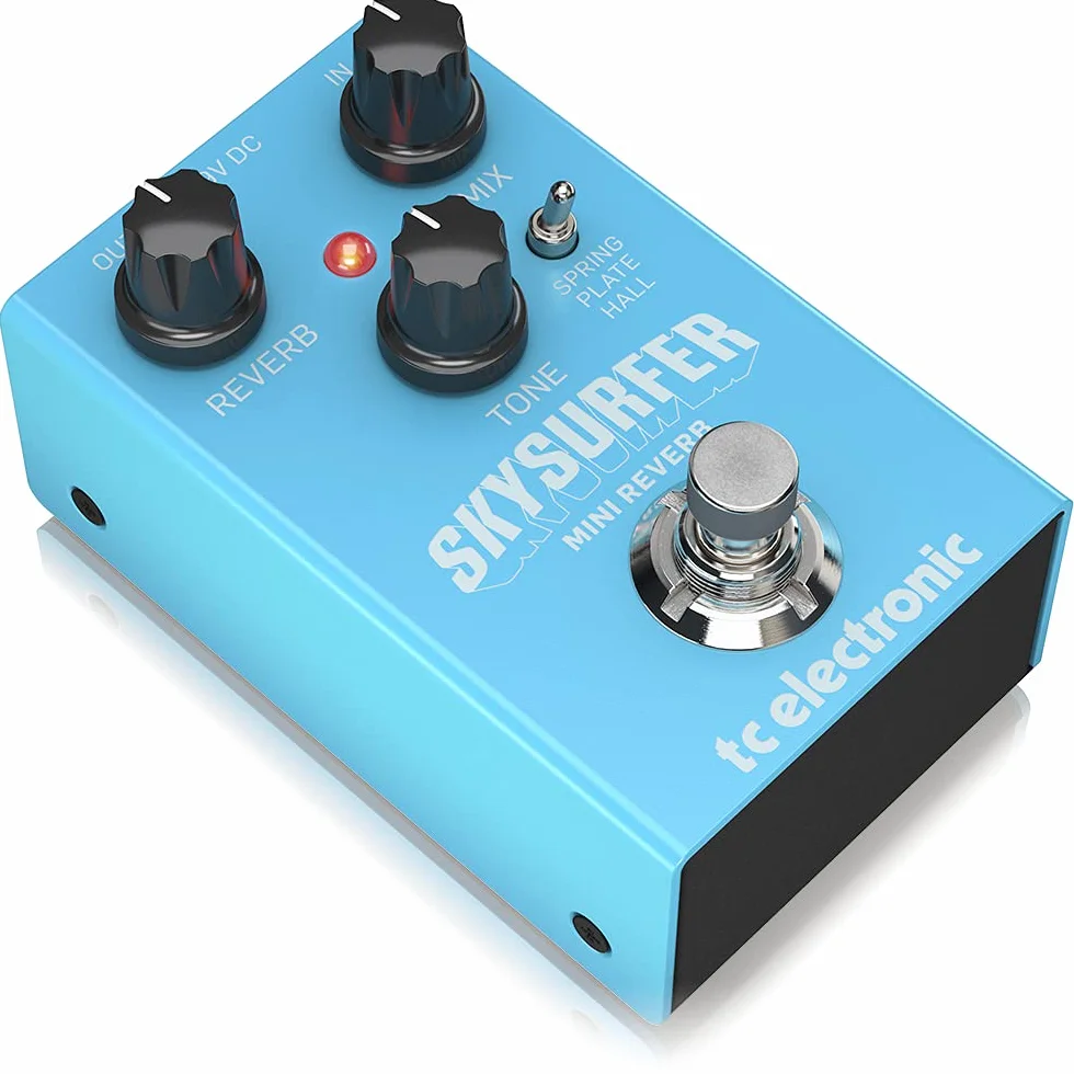 TC Electronic SKY SURFER MINI REVERB Riverbero di qualità da studio con 3 premiati algoritmi TC Electronic, ora con unimpronta compatta