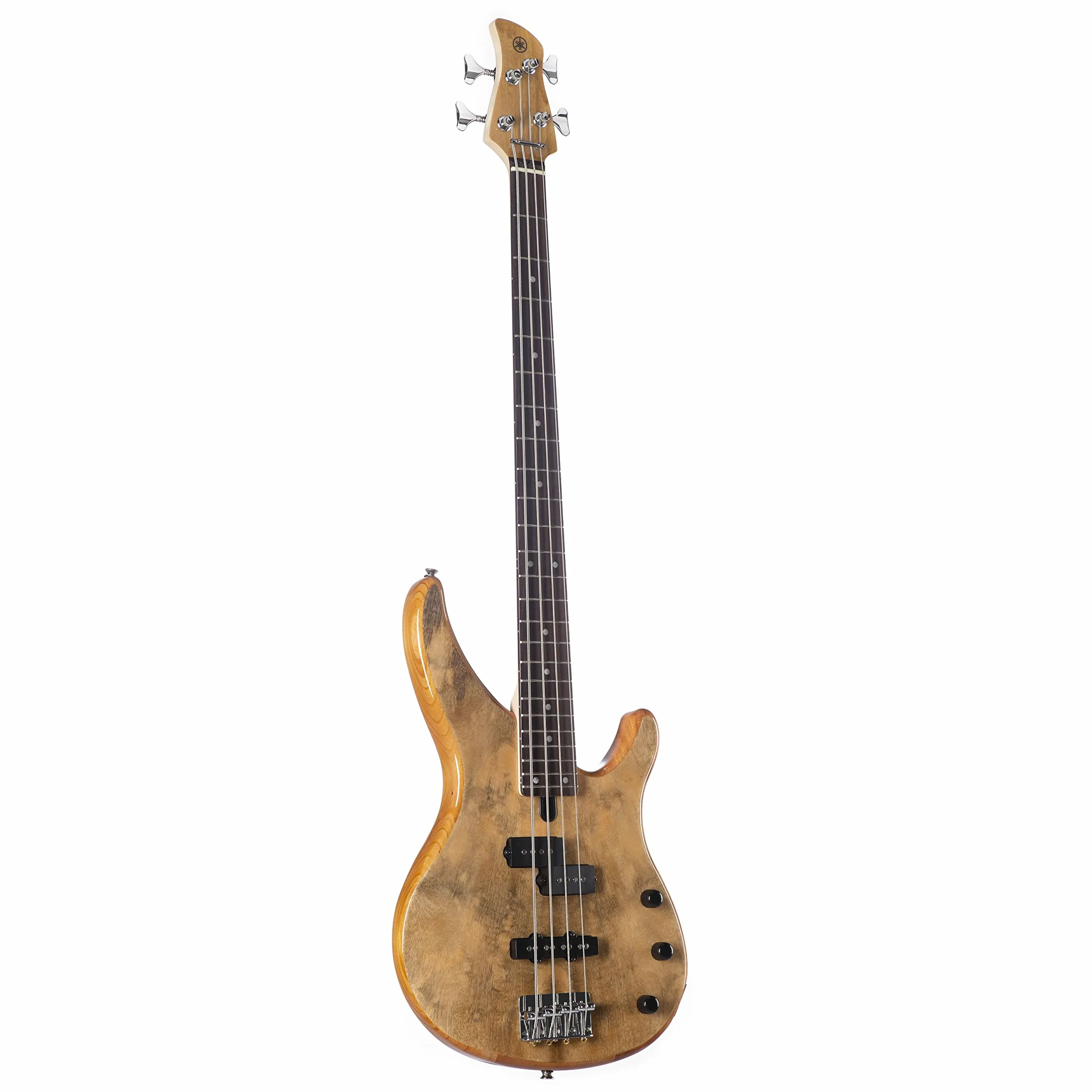 YAMAHA TRBX174EW Chitarra Elettrica a 4 Corde, Marrone (Naturale)
