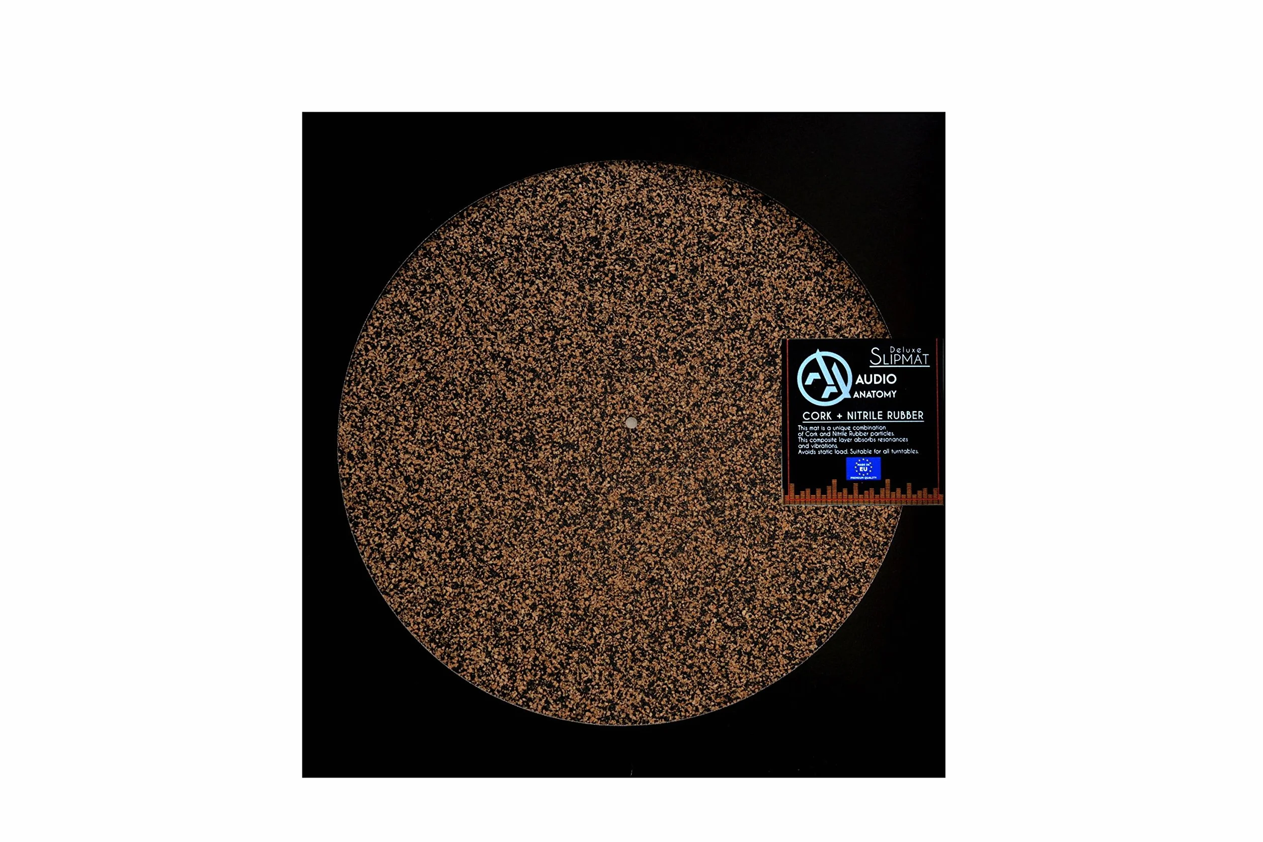 Tappetino per giradischi in sughero e gomma nitrilica (1,5 mm)