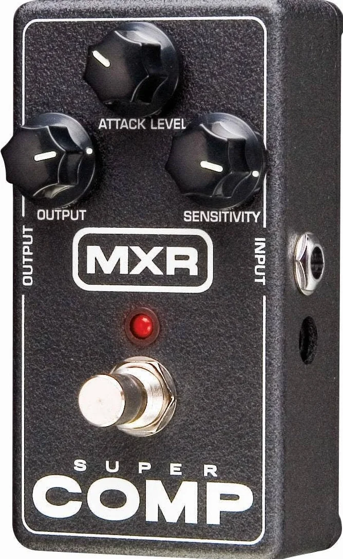 MXR - M132 SUPER COMP COMPRESSOR, Pedale compressore che aggiorna il Dyna Comp con il controllo Attack Level