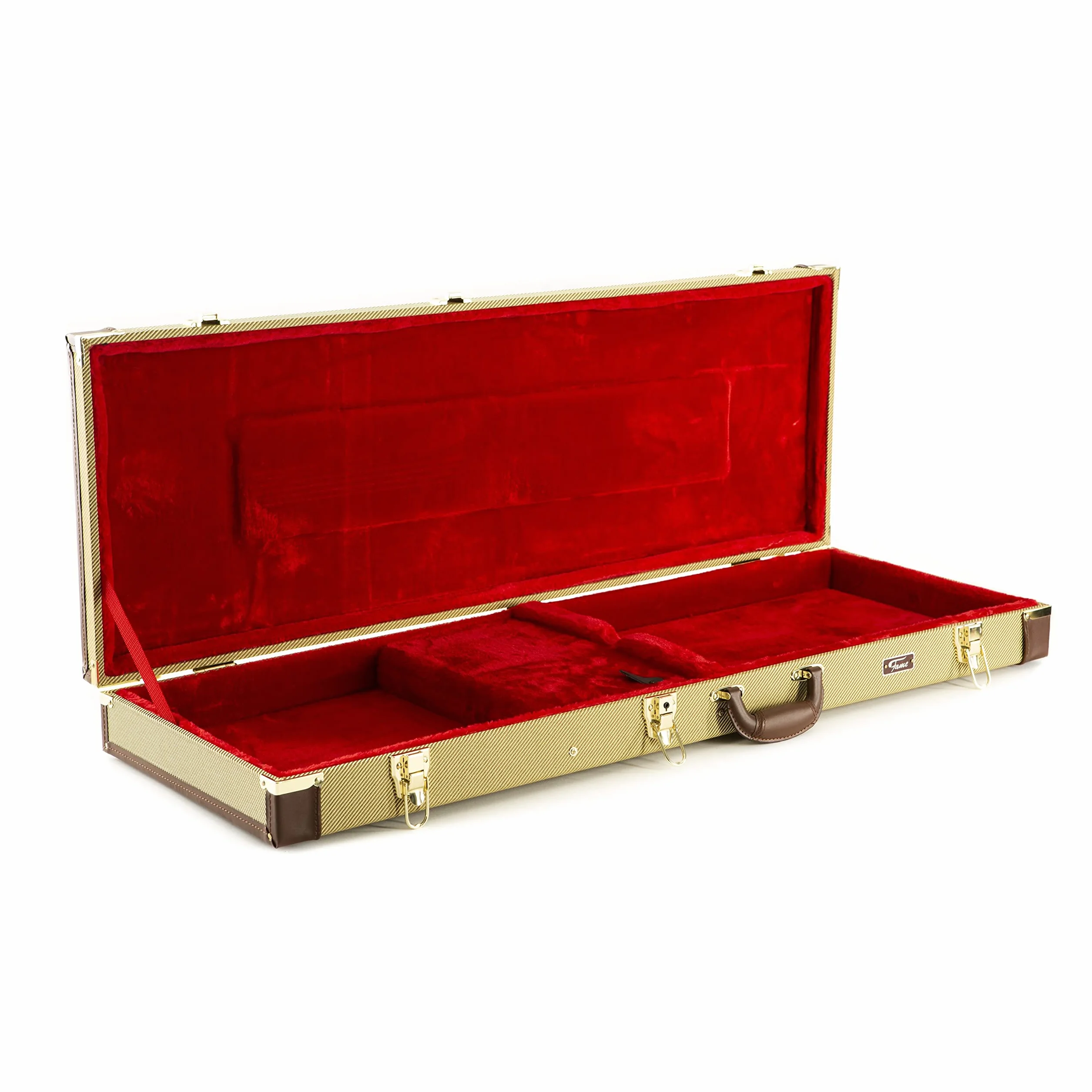Fame Hard-Case Tweed (Electric Guitar) - Custodia per chitarre elettriche