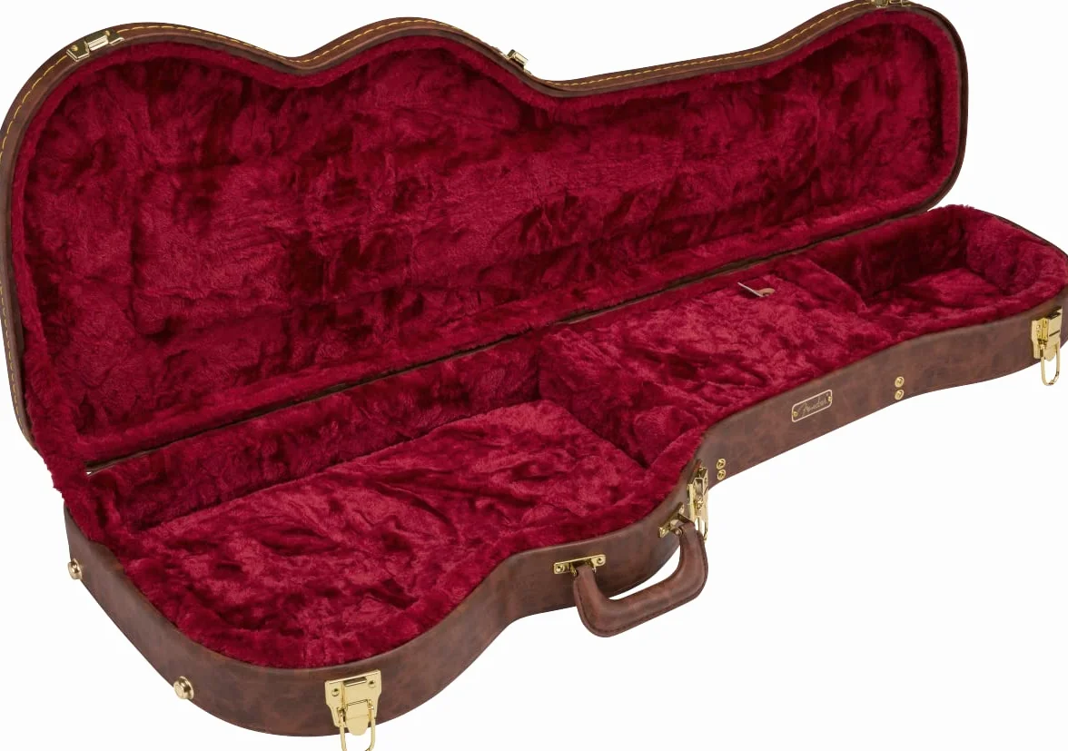 Fender Stratocaster/Telecaster Custodia barboncino, colore Marrone