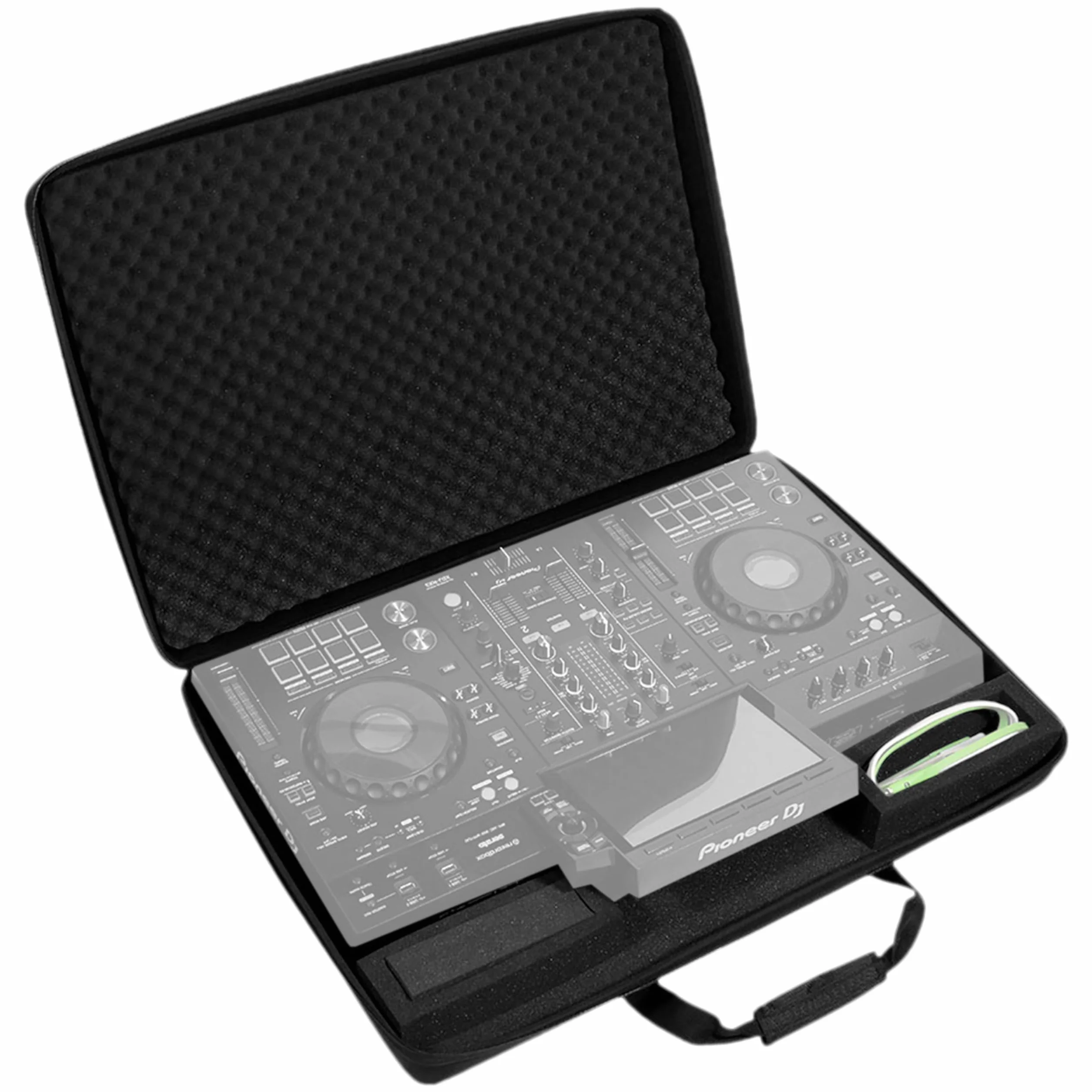 Walkasse W-MCB-XDJRX3 Valigia DJ EVA Pioneer XDJ-RX3 nera (Shoulder Bag), Nero, De mano, Valigia EVA Hardcase