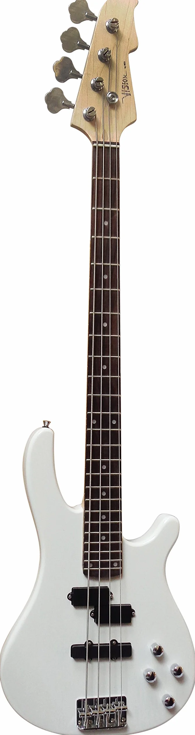 BASSO ELETTRICO BIANCO - BASSI ELETTRICA WHITE - SET ELLETRICHE CON AMPLIFICATORE DA 30WATT - BORSA - PLETTRO - CORDE - MSA musicinstrument