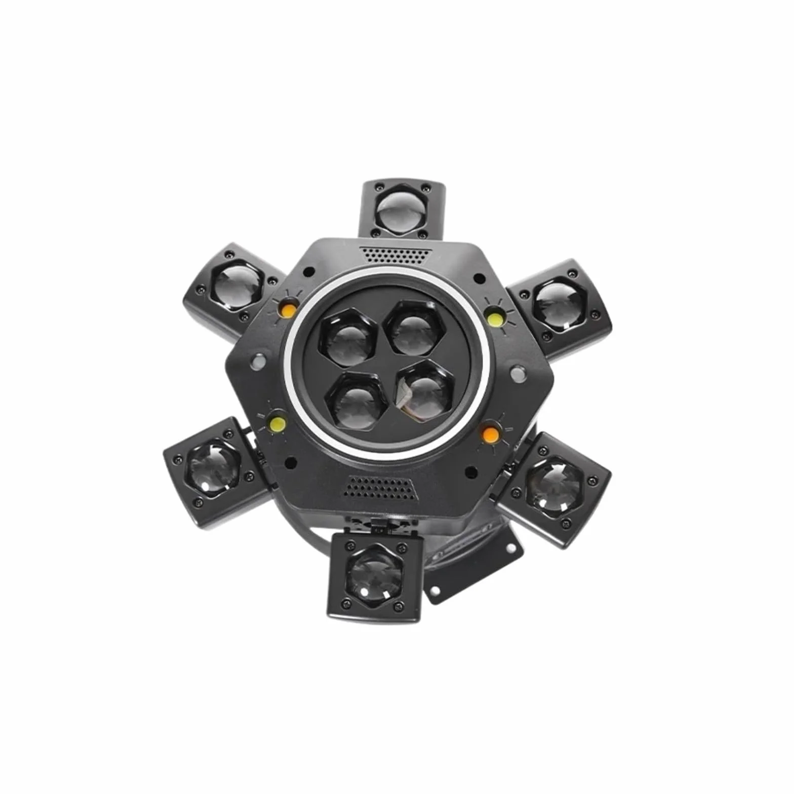 Lampada proiettore, Luce A Testa Mobile For DJ Con Telecomando, A 6 Bracci, A LED, For Feste In Discoteca, A Colori, Effetto Palcoscenico, For Night Club ,per feste di compleanno e ballo di Halloween
