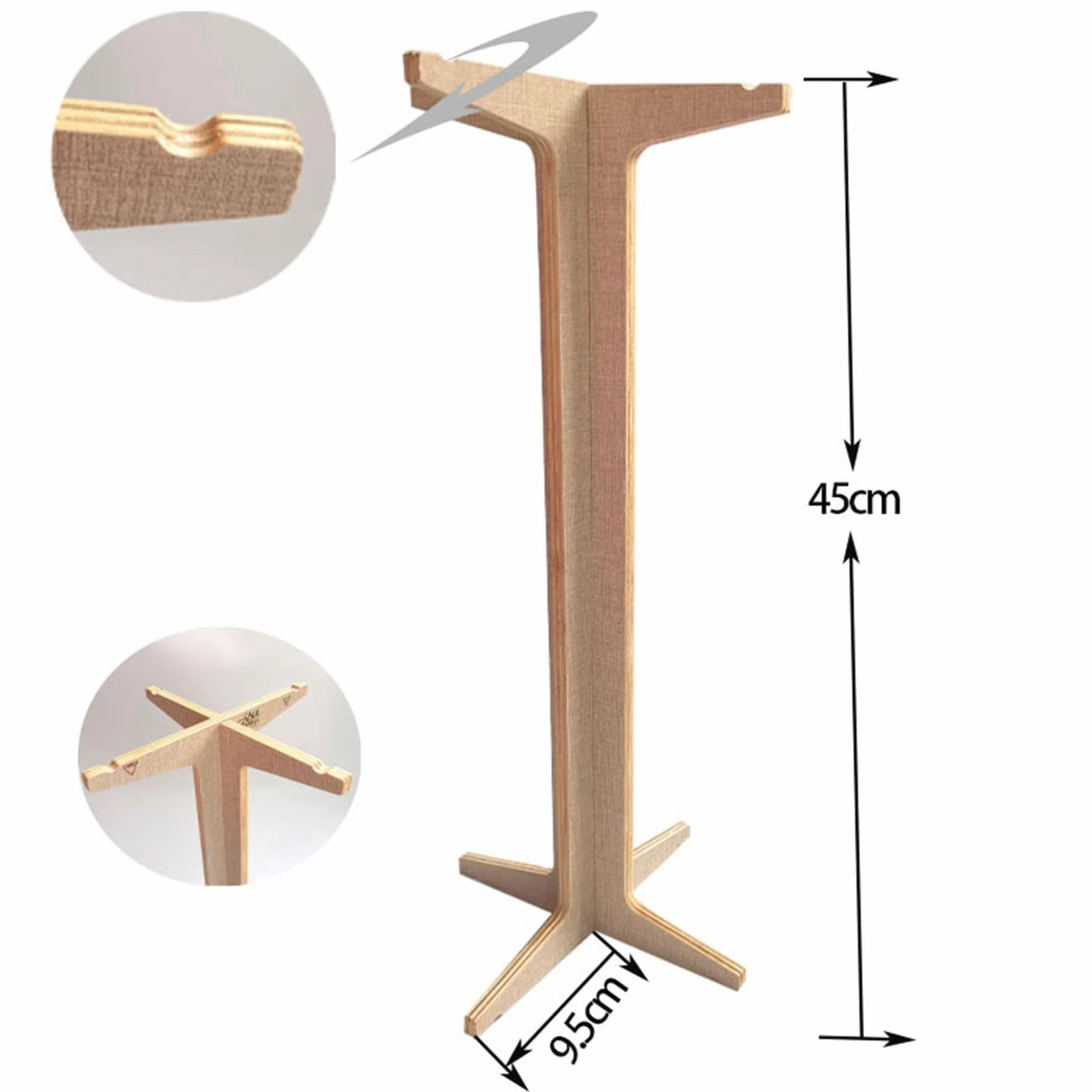 Supporto per Carillon, Supporto per Bersaglio Gong, Supporto Professionale per Carillon a in Legno, Porta Carillon per Meditazione, Sala Da Tè, Style a