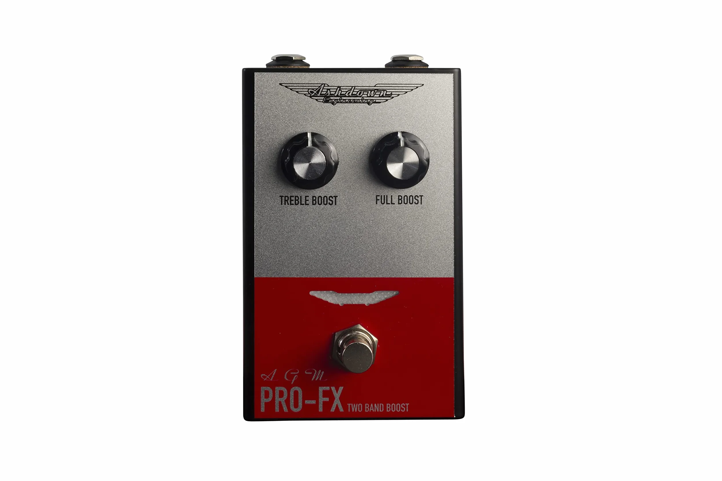 ASHDOWN - TWO BAND BOOST, Pedale Boost per Chitarra con un Treble Boost e un Full Boost