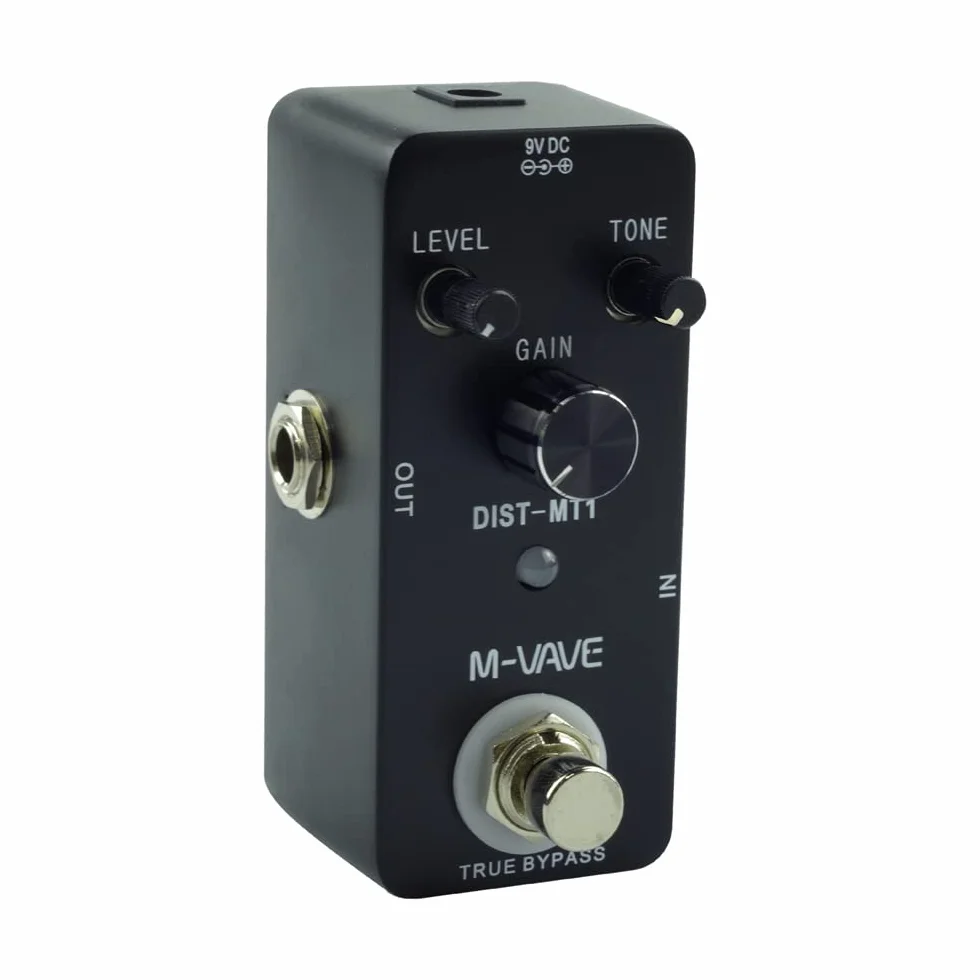 M-Vave Distortion MT1Pedal - Distorsione metallica pesante e sostenuta