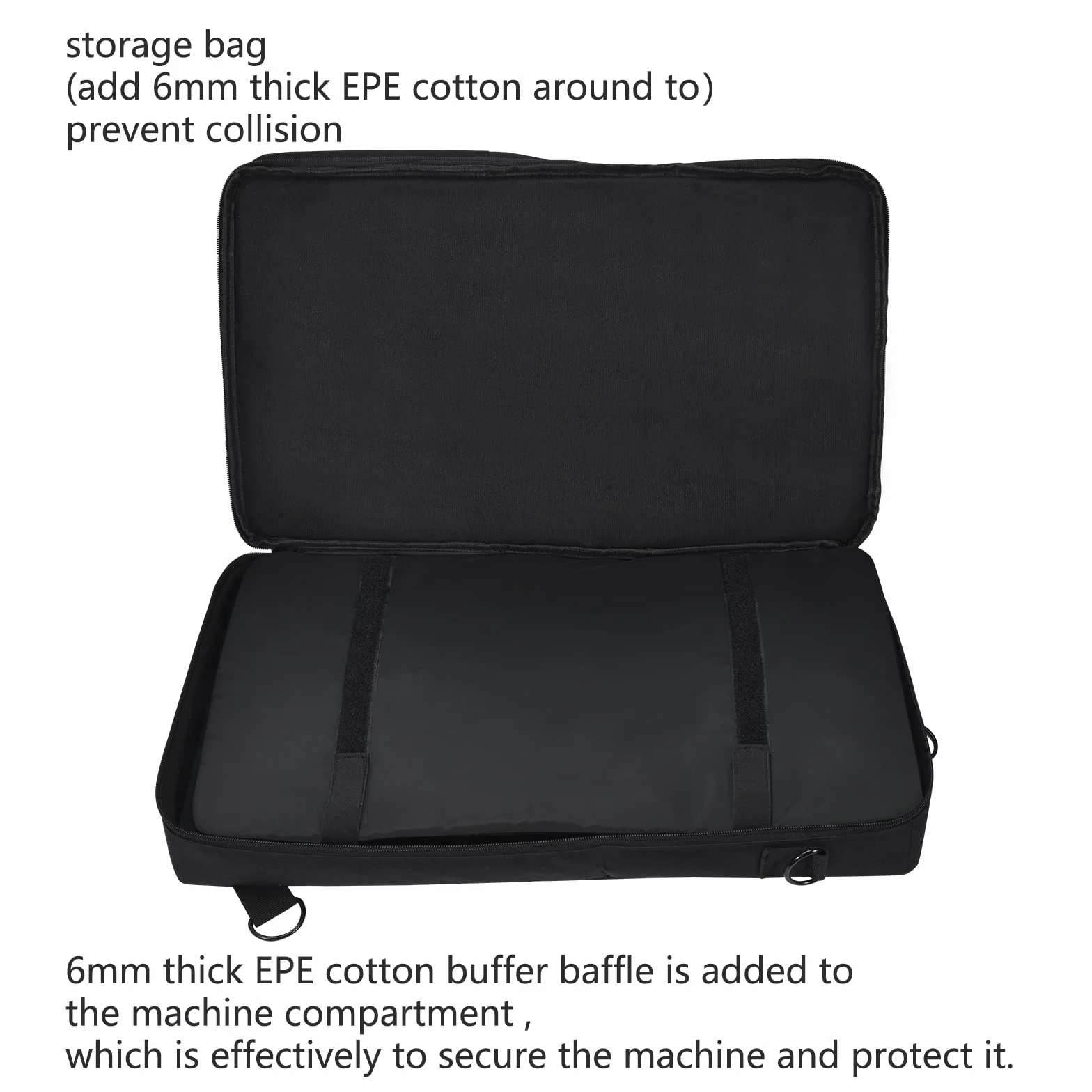 Custodia Cassa Borsa portatile Tracolla Zaino per Pioneer DJ DDJ-FLX4/DDJ-400 DJ/DDJSB3,per Roland DJ-202,per Hercules Inpulse 300,per Native Instruments TRAKTOR Kontrol S2 DJ Controller