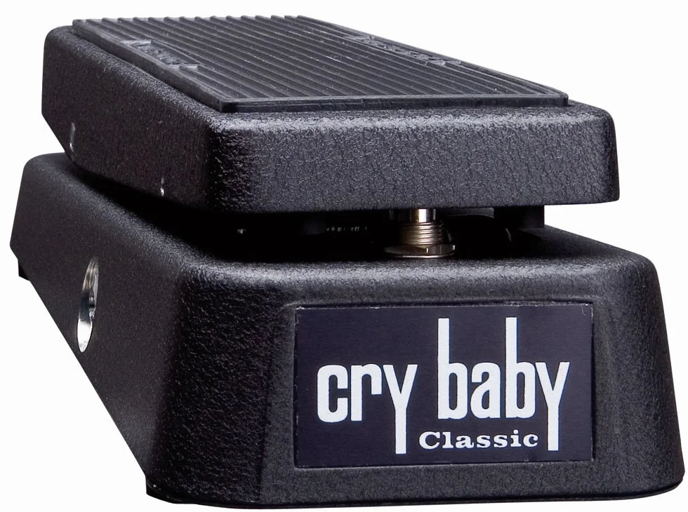 JIM DUNLOP - GCB95F Cry Baby Classic Wah - Pedale Wah con Induttore Fasel, True Bypass, Potenziometro Hot Potz da 100 kΩ, Alimentazione a Batteria 9V o Adattatore