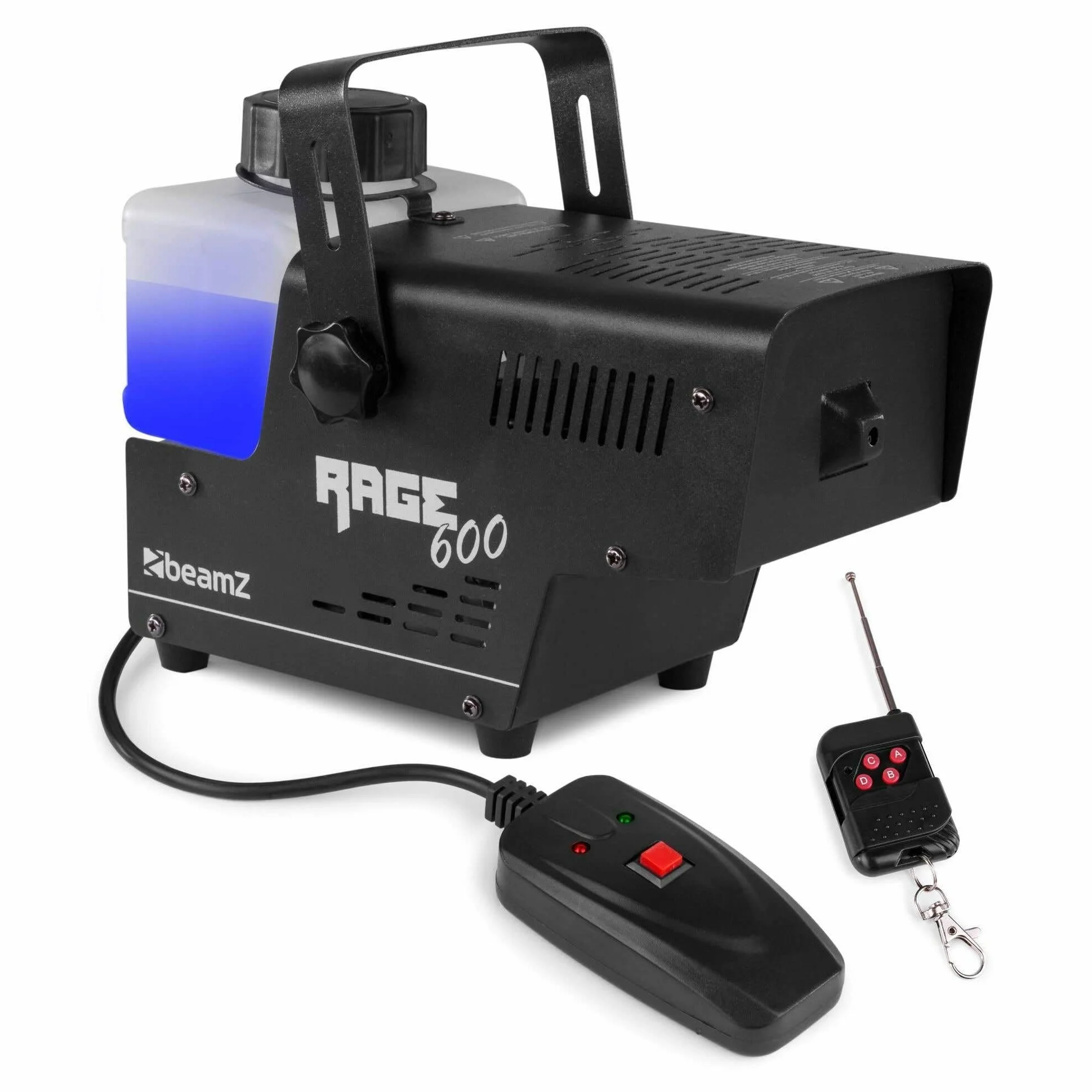 BeamZ 160.702 macchina del fumo Smoke machine 0,5 L Nero, Bianco 600 W