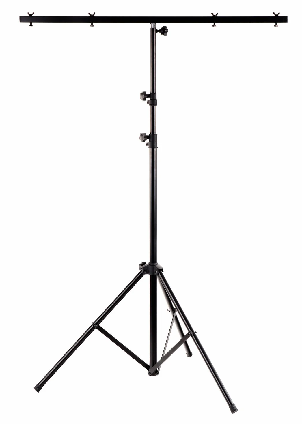 Showlite LS250 Statore Luci con Traverse Orizzontale (per illuminazione palco e concerti, fino a 4 fari, 1,10m-2,50m, portata max: 30 kg)