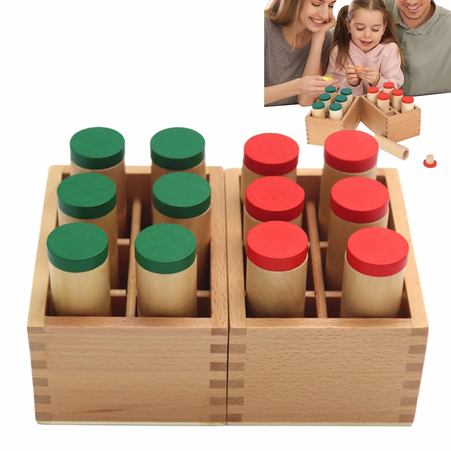 Cilindri sonori per bambini,Cilindri sonori | Giocattolo uditivo dei cilindri sonori - Giocattoli educativi per cilindri sonori per bambini, scatole sonore per bottiglie sonore per bambini piccoli