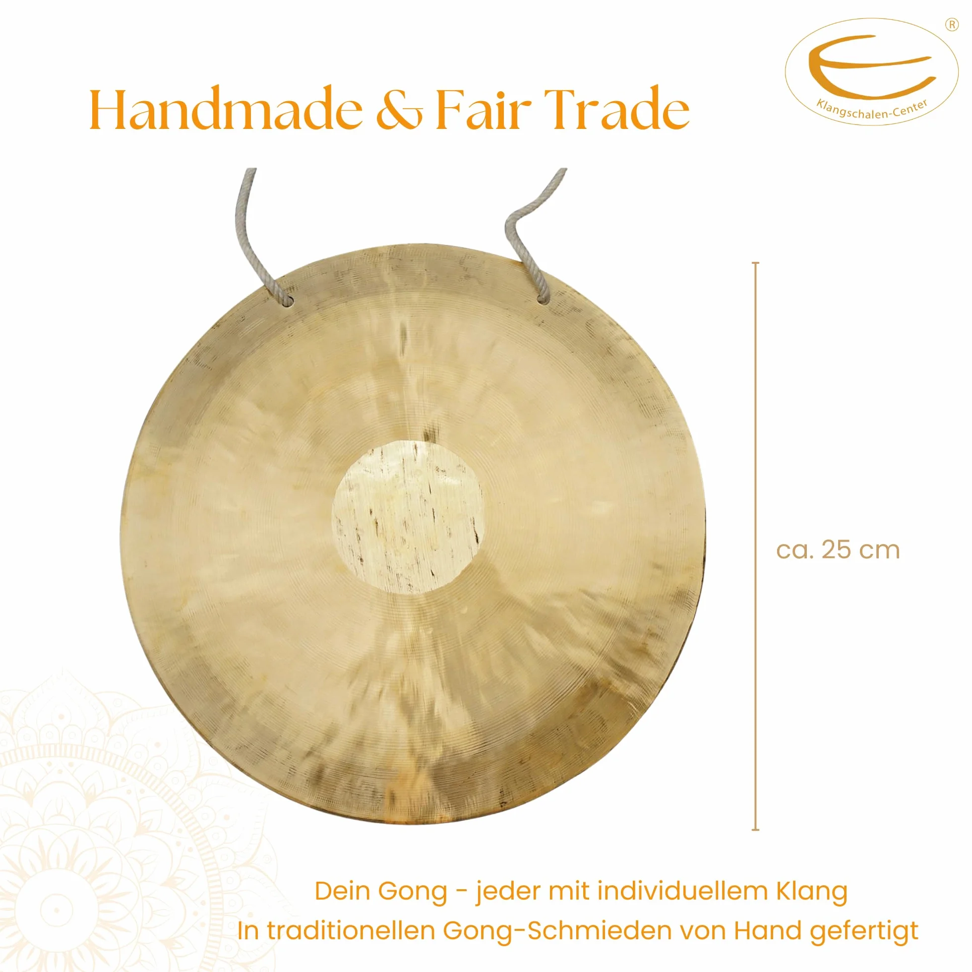 Feng Gong originale, origine Cina, 25 cm / 10" -7000-L, prodotto autentico con suono Eccellente