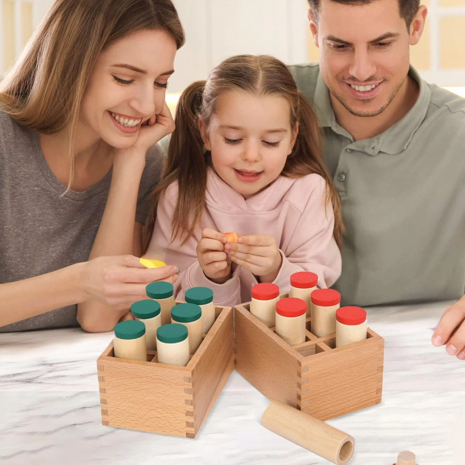 Cilindri sonori per bambini,Cilindri sonori | Giocattolo uditivo dei cilindri sonori - Giocattoli educativi per cilindri sonori per bambini, scatole sonore per bottiglie sonore per bambini piccoli